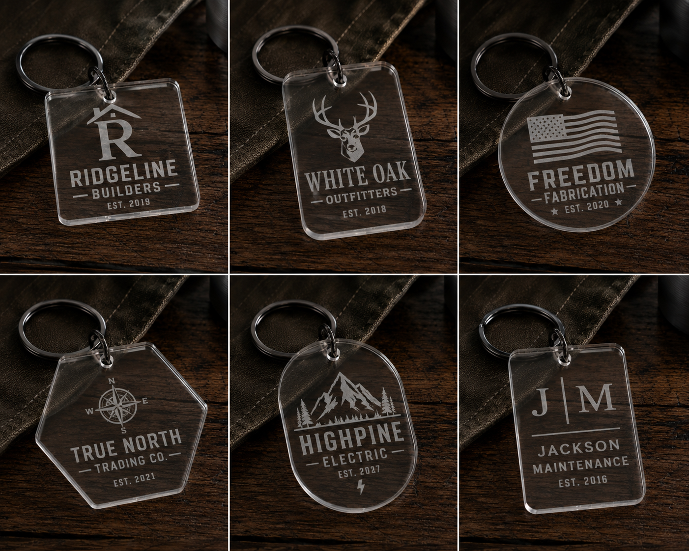 Custom Engraved Keychain