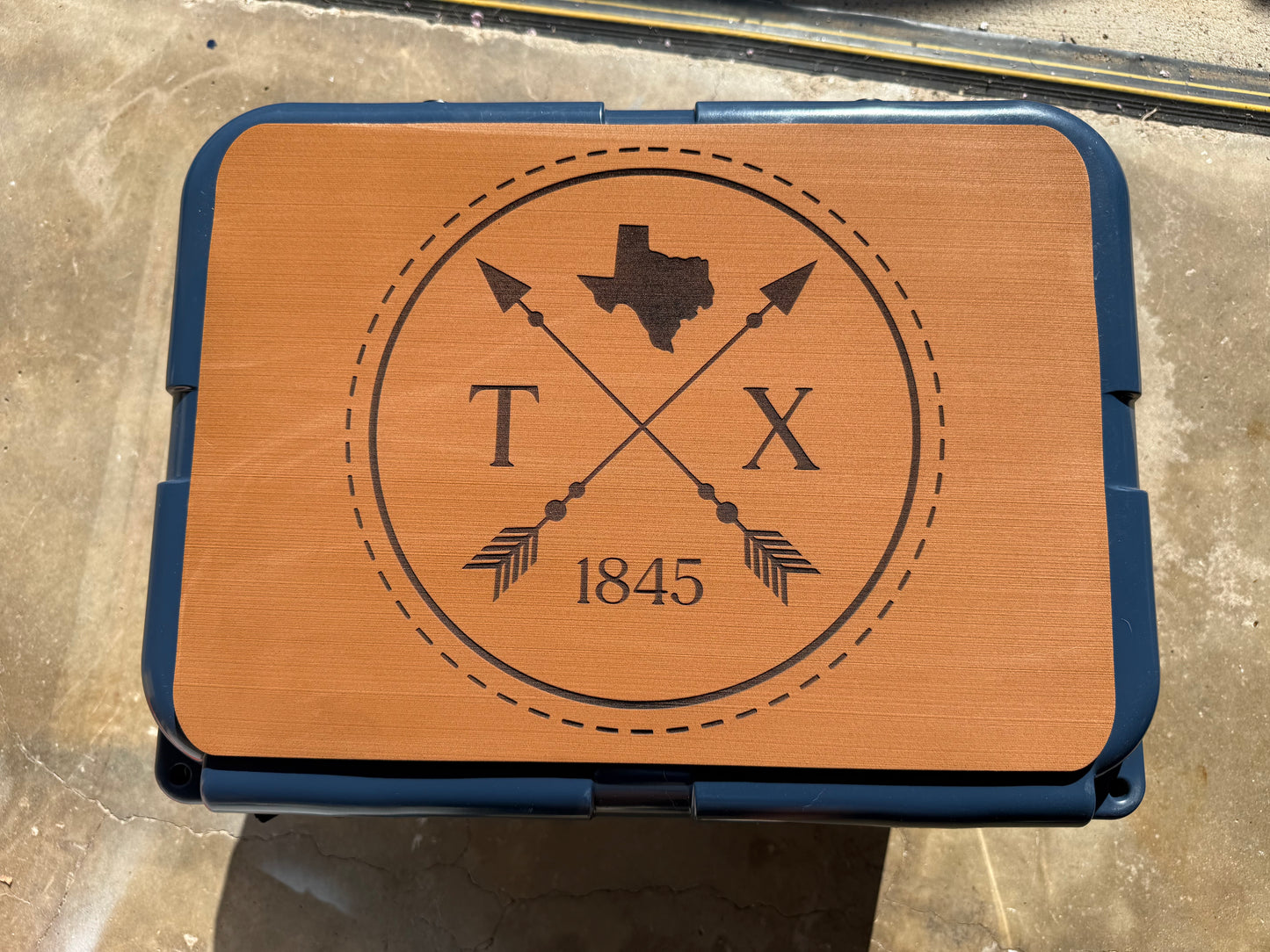 Custom Engraved Cooler Topper