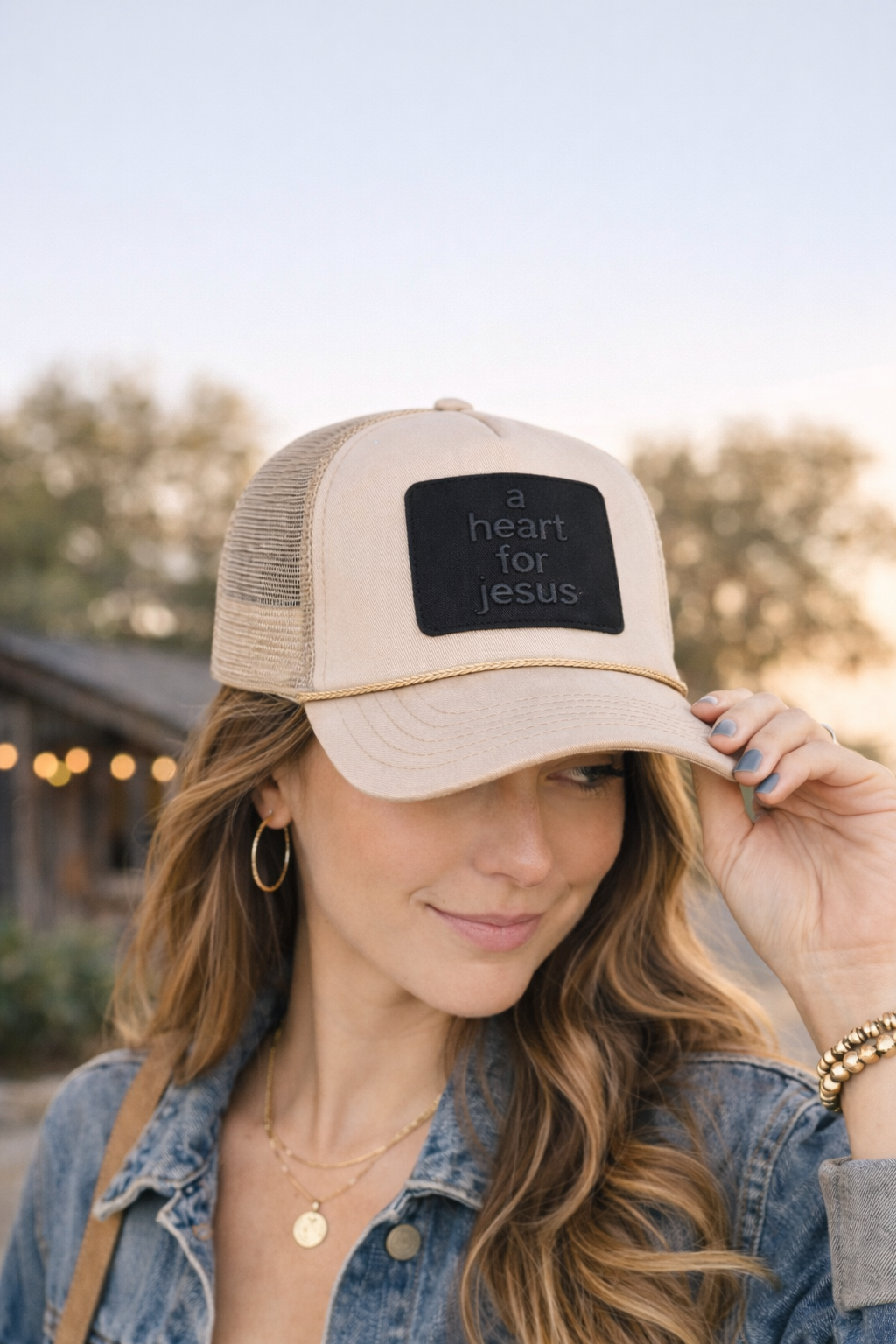 Spoken Over Trucker Hat